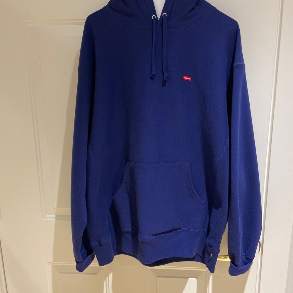 Supreme small box logo hoodie